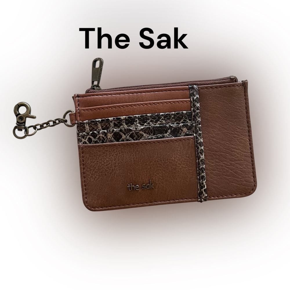 The Sak Women's Iris Leather Card Holder Wallet